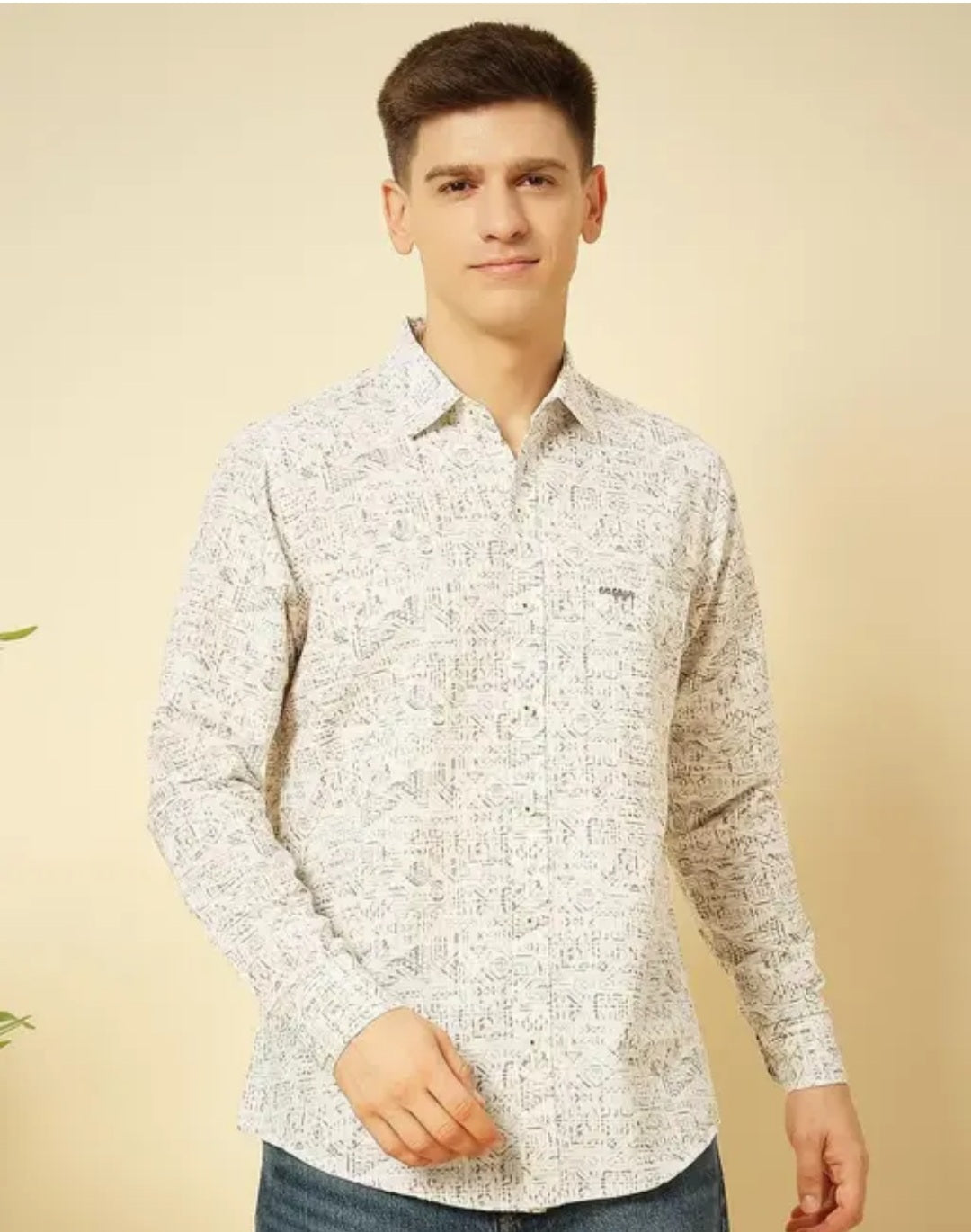 Men's cotton shirt