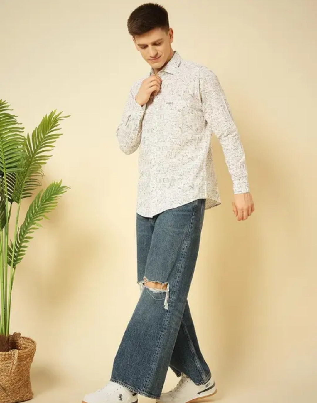Men's cotton shirt