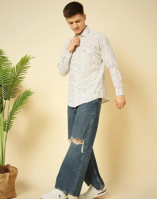 Men's cotton shirt